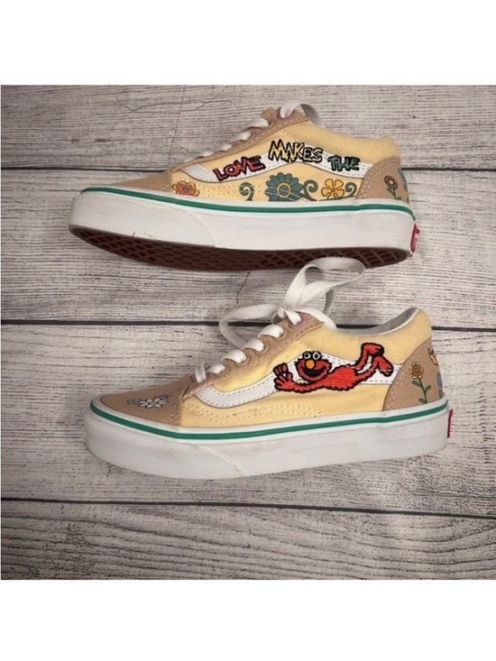 Vans Other - Sesame Street Elmo Vans size 13 little girls